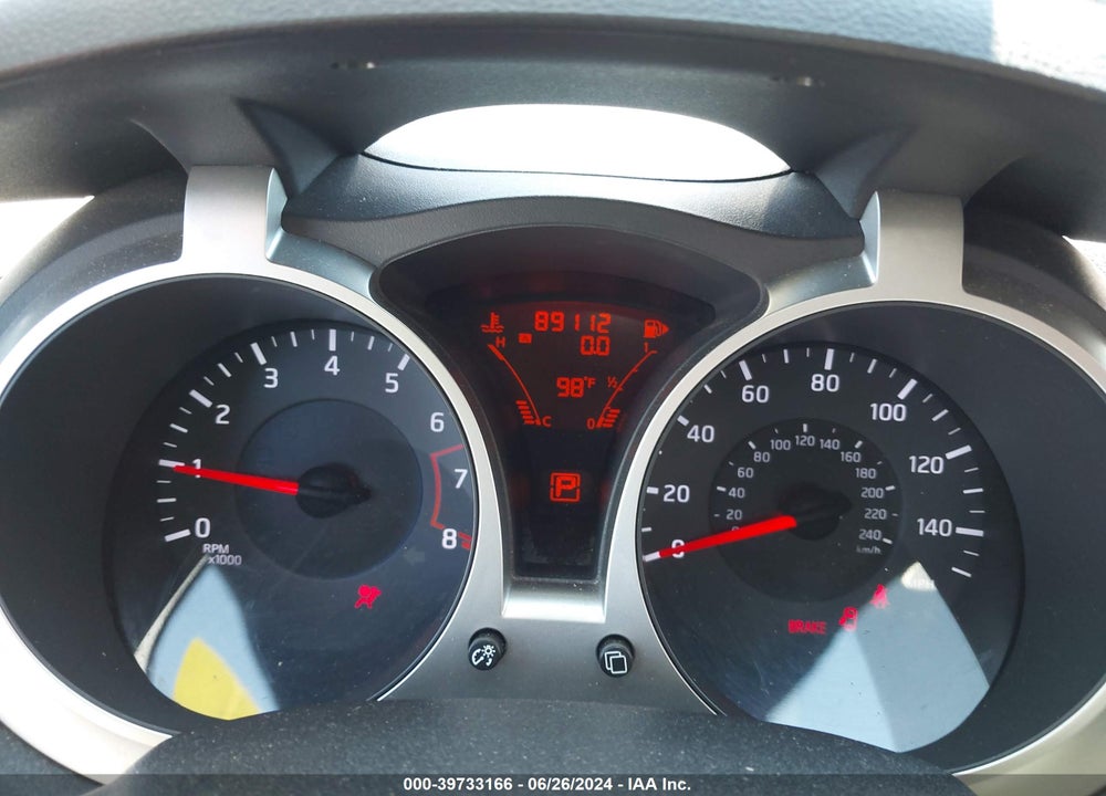 2012 NISSAN JUKE SL VIN: JN8AF5MR1CT116761