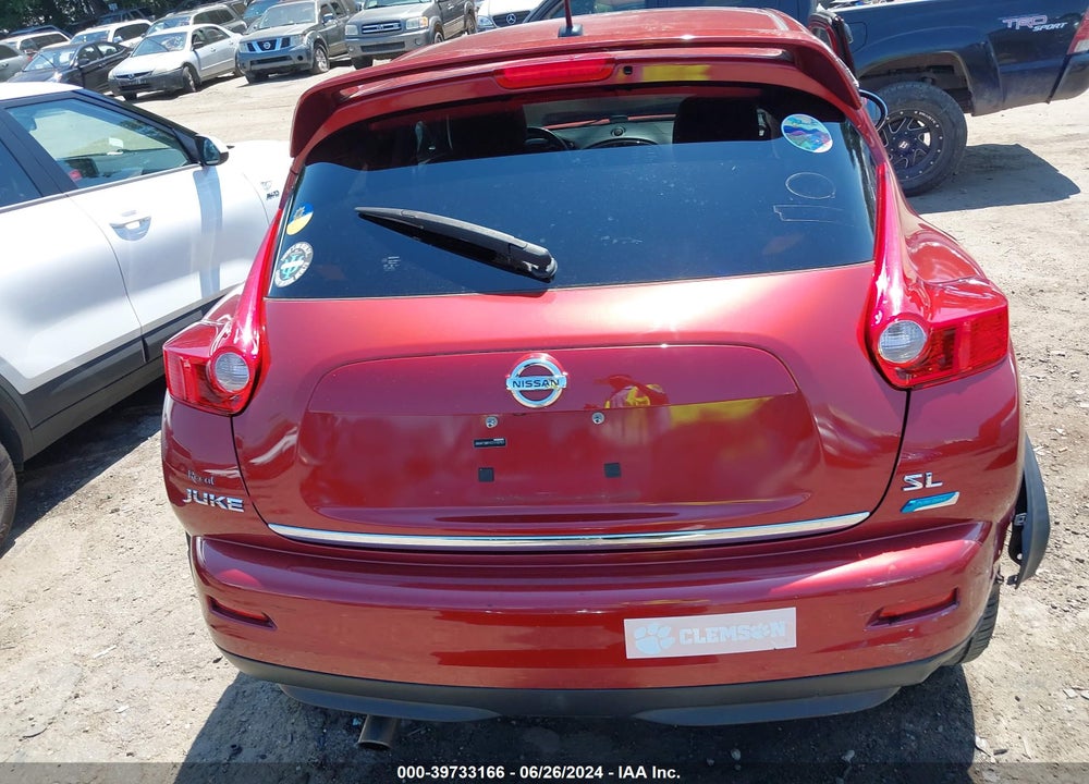 2012 NISSAN JUKE SL VIN: JN8AF5MR1CT116761