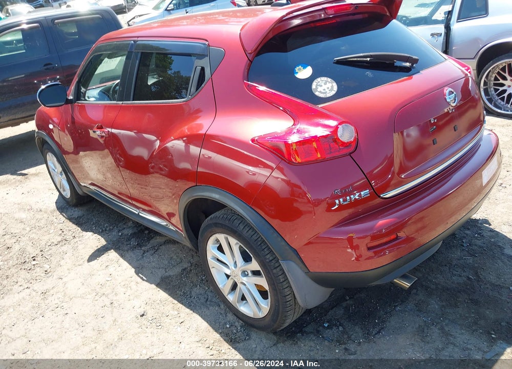 2012 NISSAN JUKE SL VIN: JN8AF5MR1CT116761