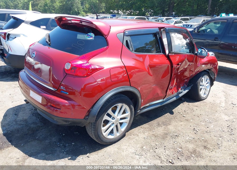 2012 NISSAN JUKE SL VIN: JN8AF5MR1CT116761