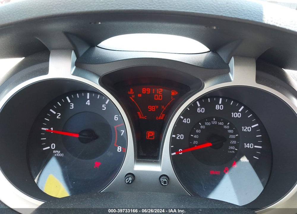 2012 NISSAN JUKE SL VIN: JN8AF5MR1CT116761