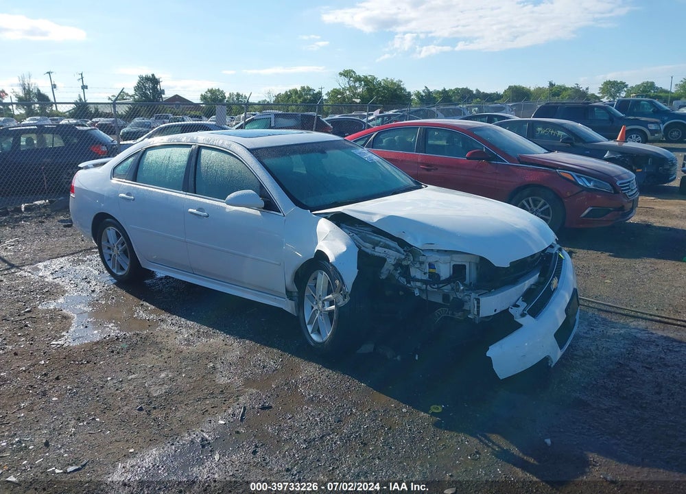 2014 CHEVROLET IMPALA LIMITED LTZ VIN: 2G1WC5E38E1106282