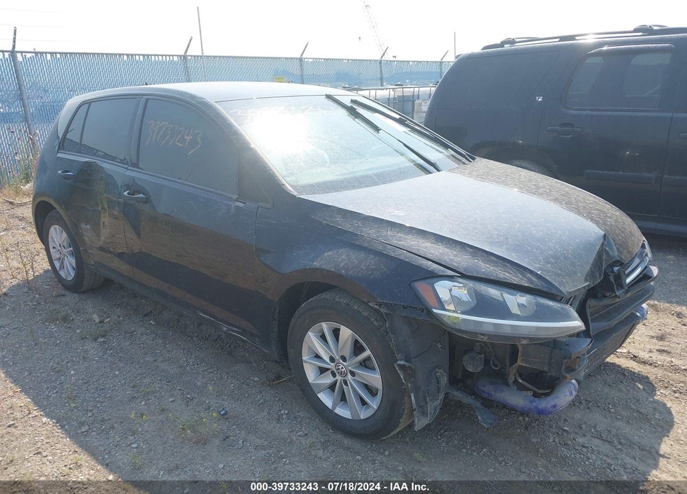 2018 VOLKSWAGEN GOLF TSI S/TSI SE VIN: 3VWG17AU8JM253469