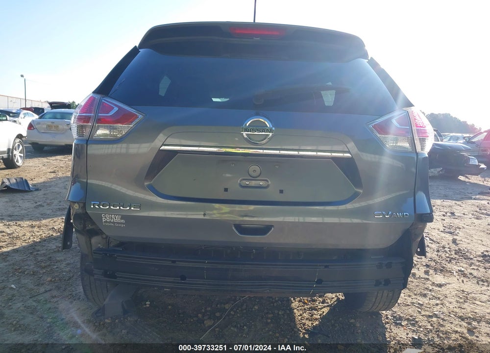 2015 NISSAN ROGUE SV VIN: 5N1AT2MK1FC788731