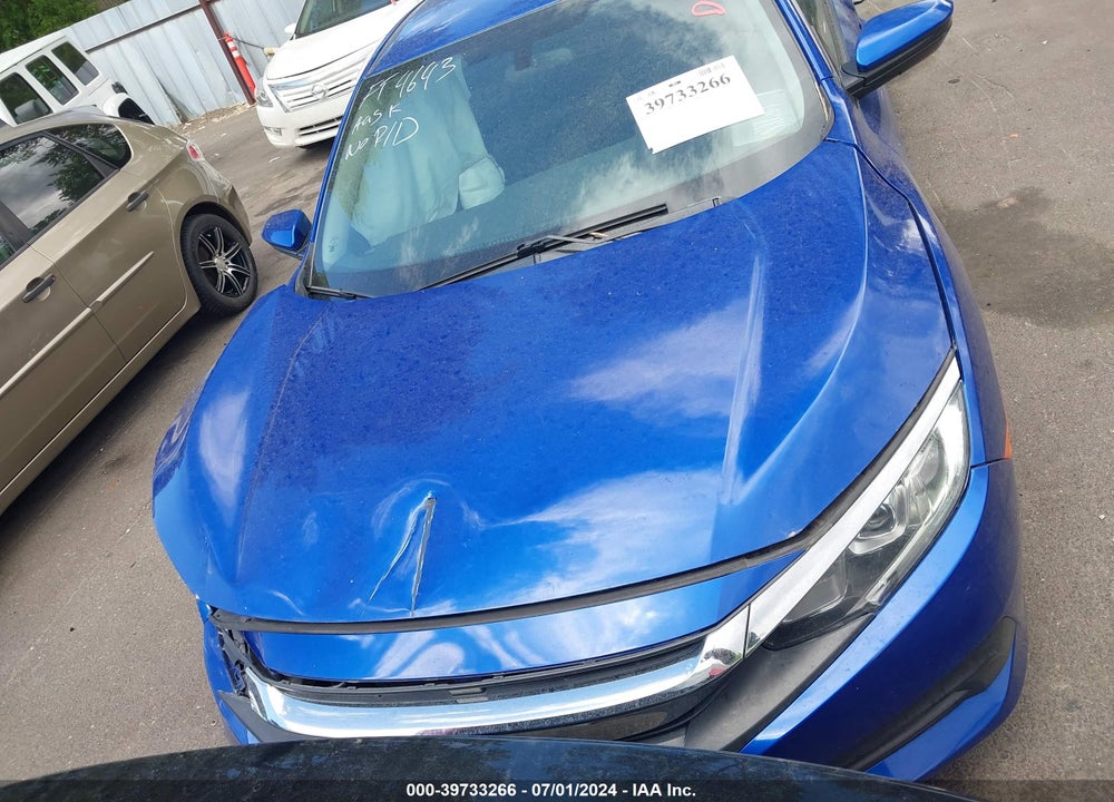 2018 HONDA CIVIC LX VIN: 19XFC2F57JE026474