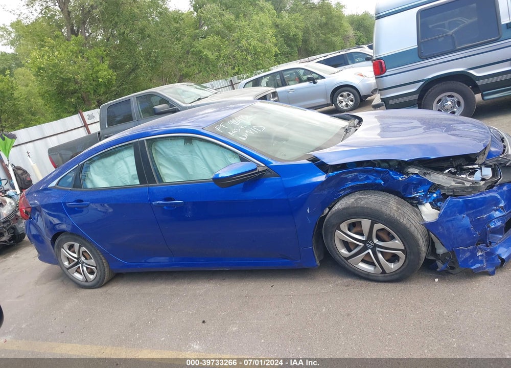 2018 HONDA CIVIC LX VIN: 19XFC2F57JE026474