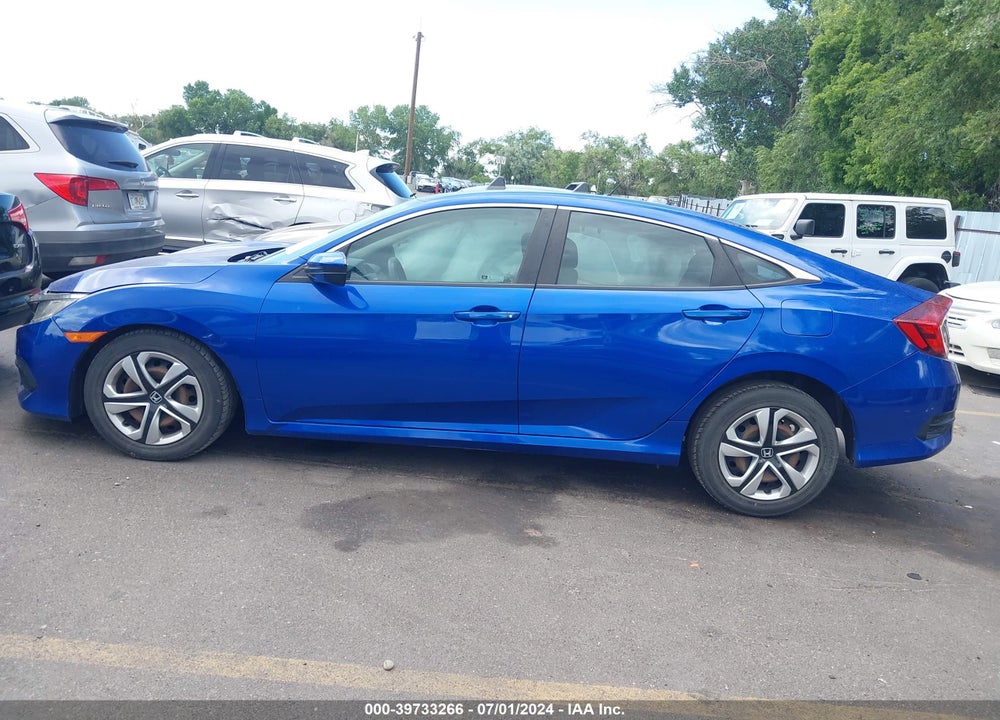 2018 HONDA CIVIC LX VIN: 19XFC2F57JE026474