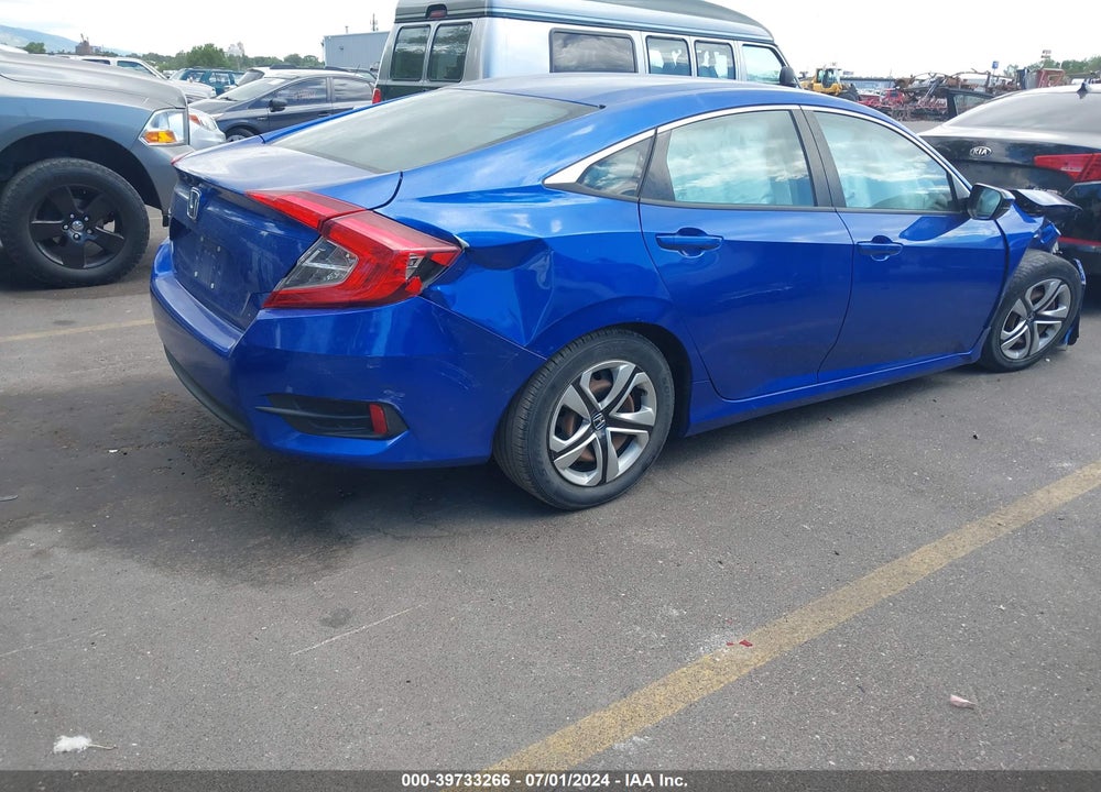 2018 HONDA CIVIC LX VIN: 19XFC2F57JE026474