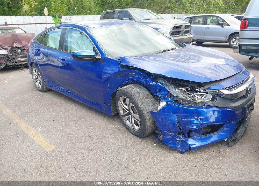 2018 HONDA CIVIC LX VIN: 19XFC2F57JE026474