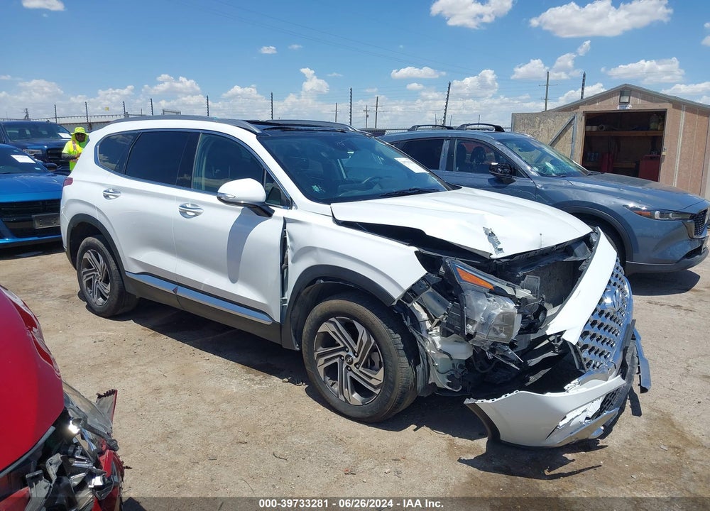 2022 HYUNDAI SANTA FE SEL VIN: 5NMS3DAJ2NH467622