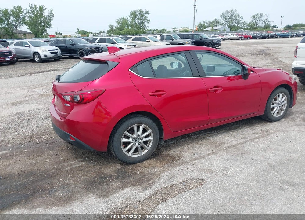 2014 MAZDA 3 I GRAND TOURING VIN: JM1BM1M74E1108763