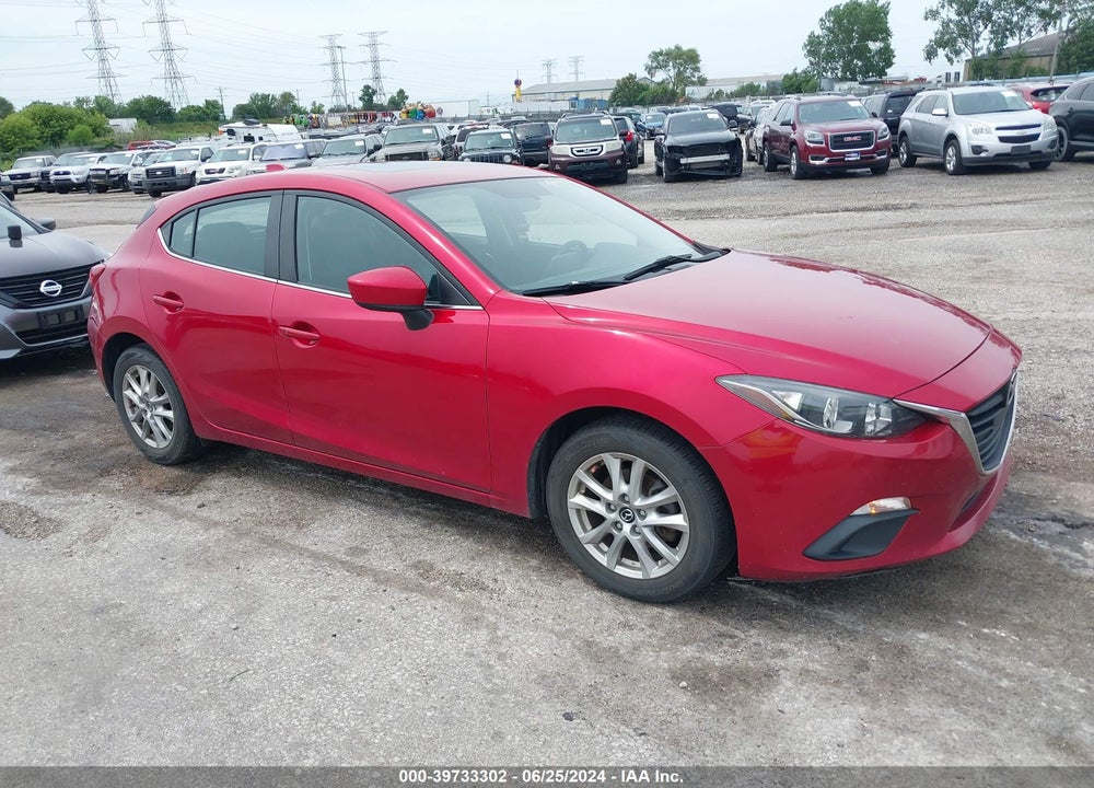 2014 MAZDA 3 I GRAND TOURING VIN: JM1BM1M74E1108763