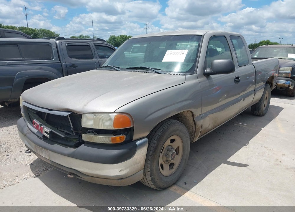2002 GMC SIERRA 1500 STANDARD VIN: 2GTEC19V821159678