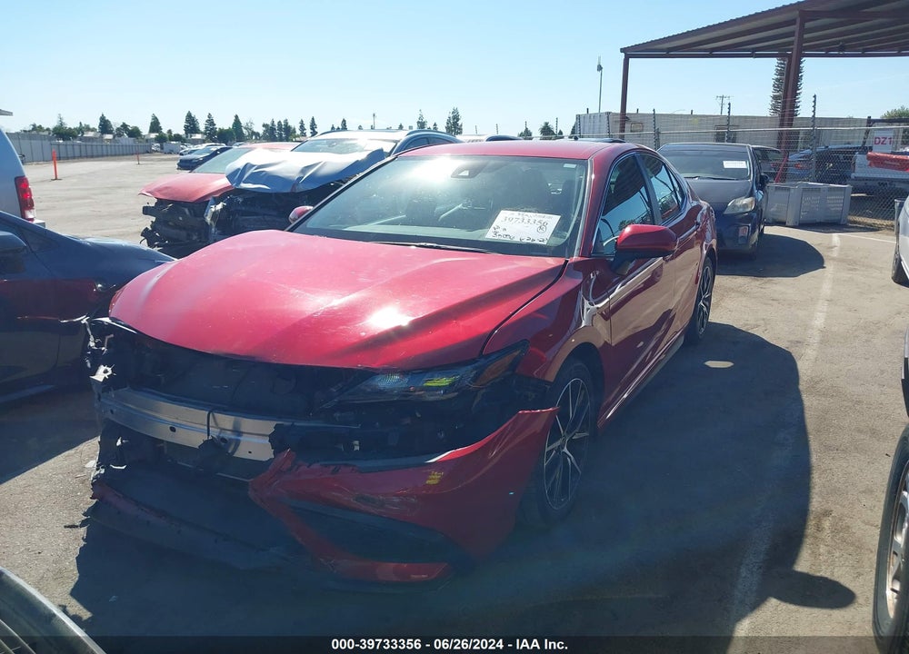 2021 TOYOTA CAMRY SE VIN: 4T1G11AK1MU493831