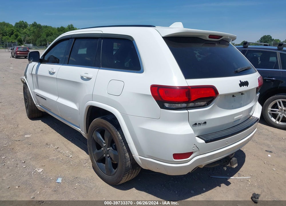 2015 JEEP GRAND CHEROKEE ALTITUDE VIN: 1C4RJFAG6FC135932