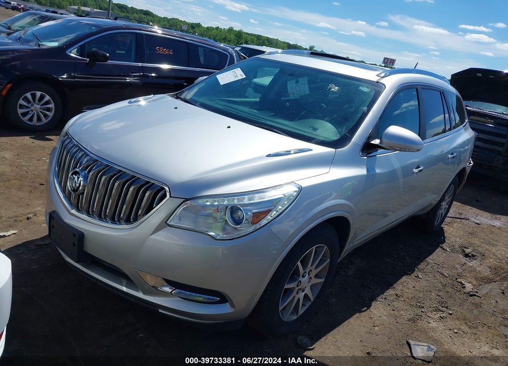 2017 BUICK ENCLAVE LEATHER VIN: 5GAKRBKD2HJ240619