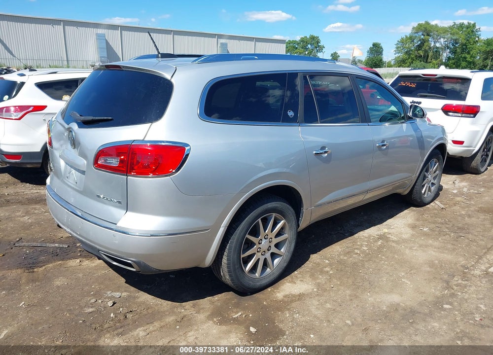 2017 BUICK ENCLAVE LEATHER VIN: 5GAKRBKD2HJ240619