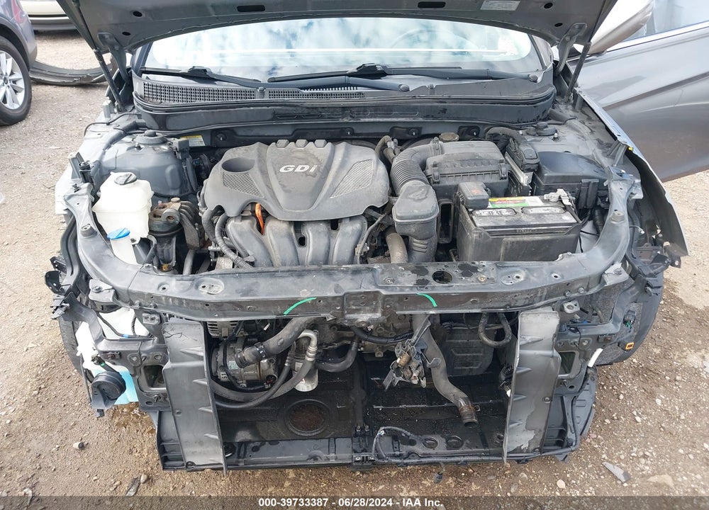 2012 HYUNDAI SONATA GLS VIN: 5NPEB4AC4CH468045