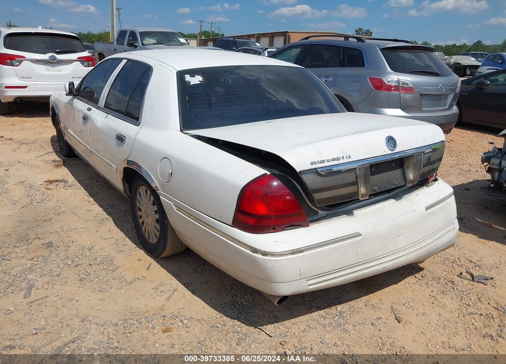 2007 MERCURY GRAND MARQUIS LS VIN: 2MEFM75V97X642576
