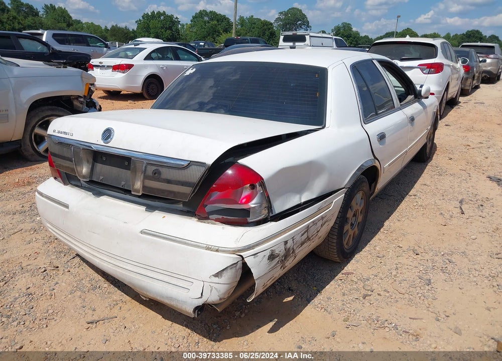 2007 MERCURY GRAND MARQUIS LS VIN: 2MEFM75V97X642576