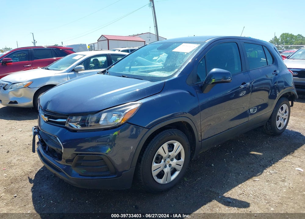 2018 CHEVROLET TRAX LS VIN: 3GNCJKSB6JL377500