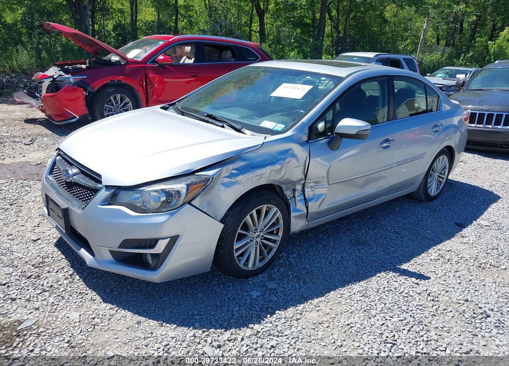 2016 SUBARU IMPREZA 2.0I LIMITED VIN: JF1GJAN69GH008162