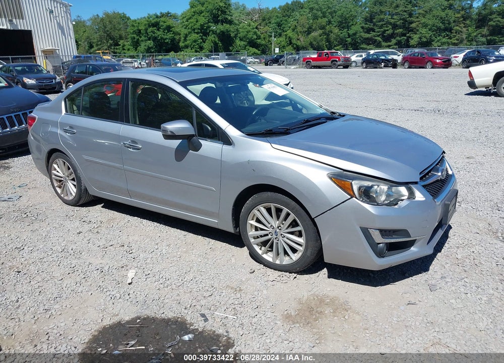 2016 SUBARU IMPREZA 2.0I LIMITED VIN: JF1GJAN69GH008162