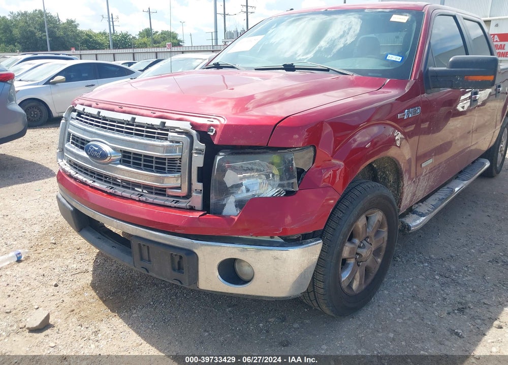 2013 FORD F-150 XLT VIN: 1FTFW1CT8DFA52709