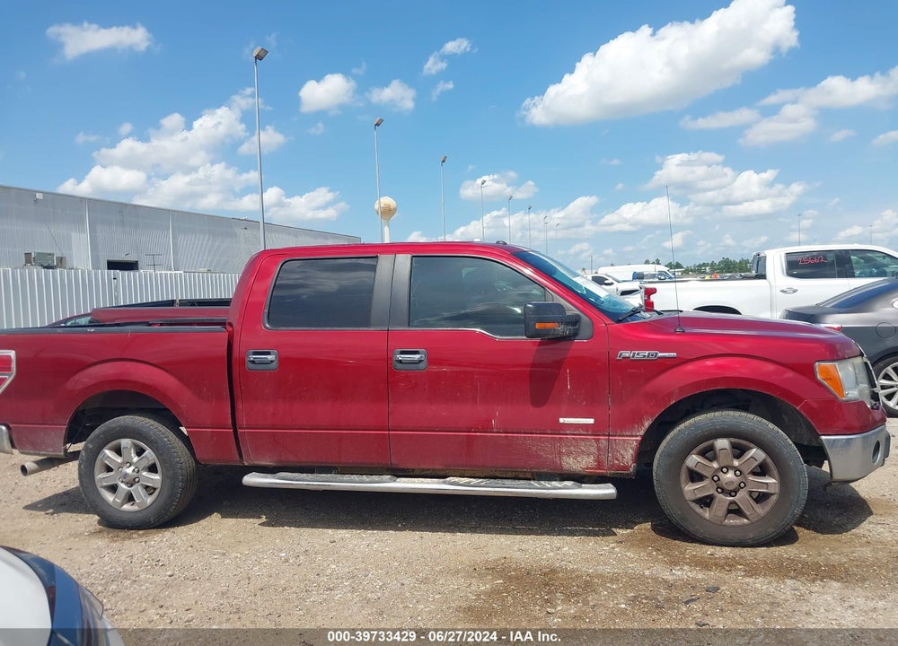 2013 FORD F-150 XLT VIN: 1FTFW1CT8DFA52709