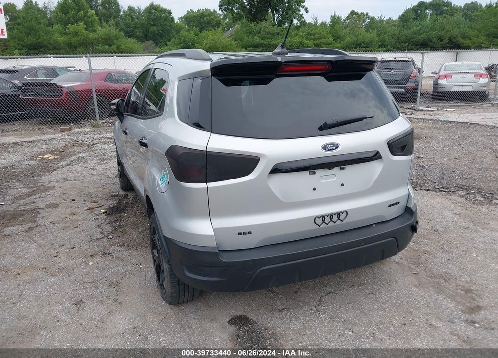 2021 FORD ECOSPORT SES VIN: MAJ6S3JL4MC400474