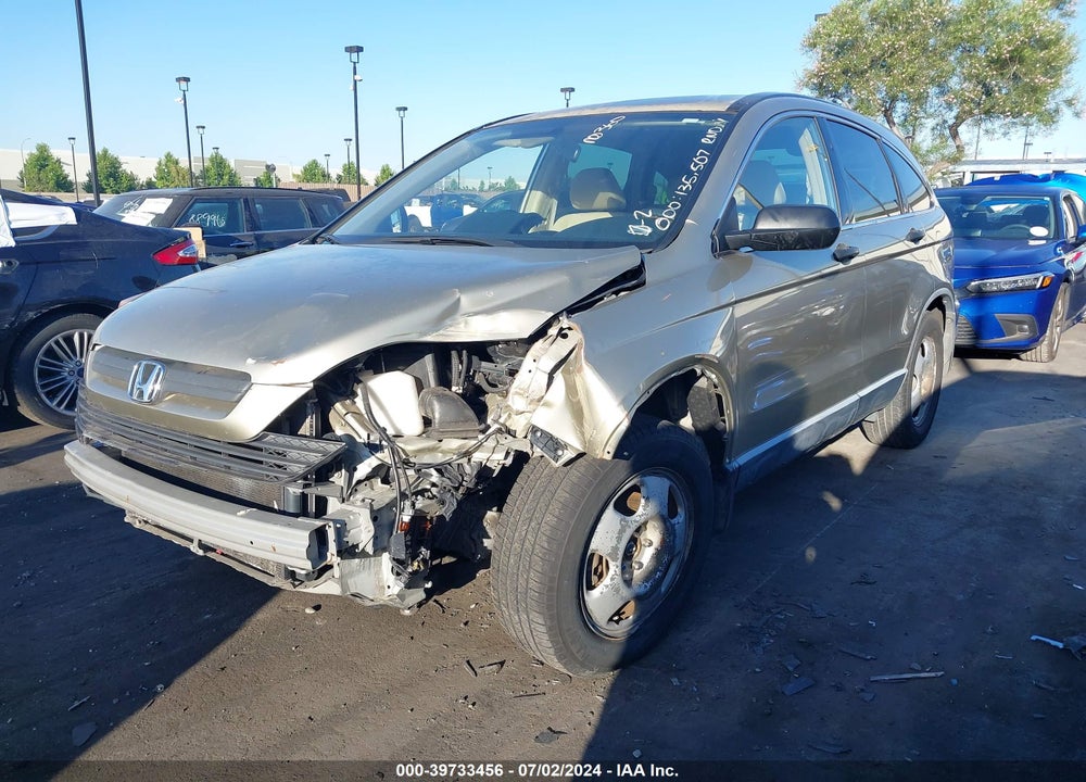 2008 HONDA CR-V LX VIN: JHLRE38358C003062