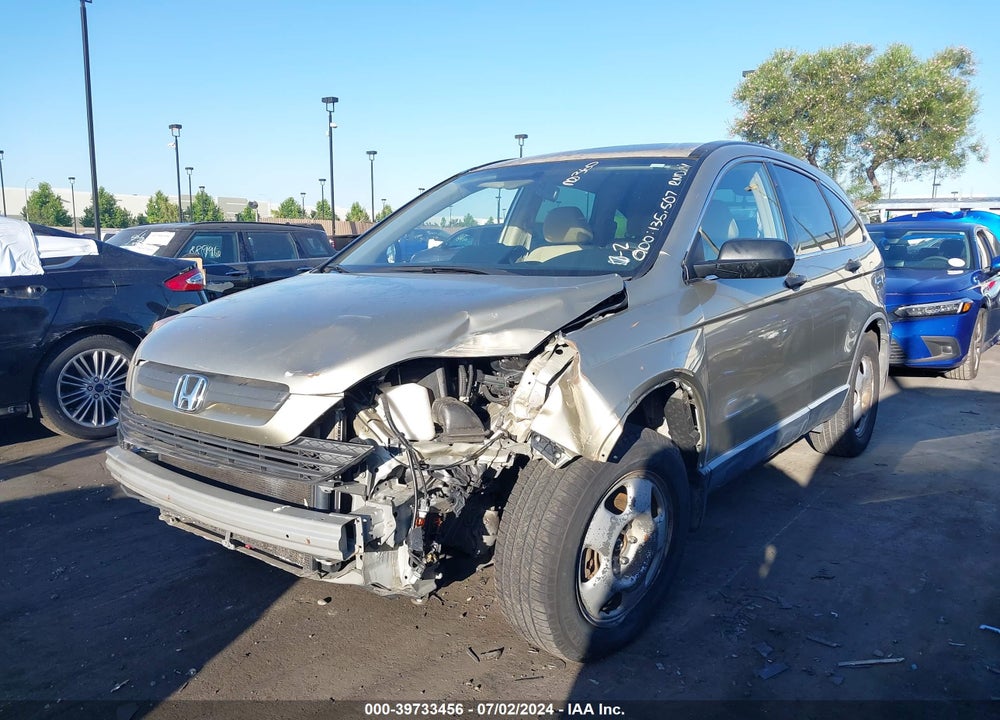 2008 HONDA CR-V LX VIN: JHLRE38358C003062