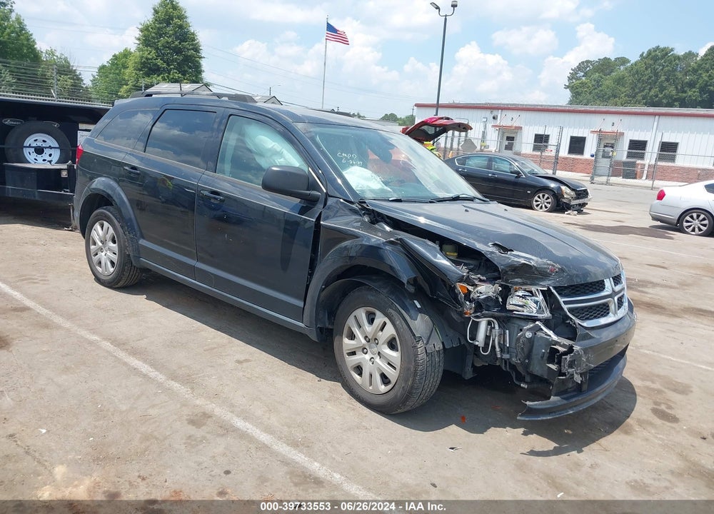2019 DODGE JOURNEY SE VALUE PACKAGE VIN: 3C4PDCABXKT872115