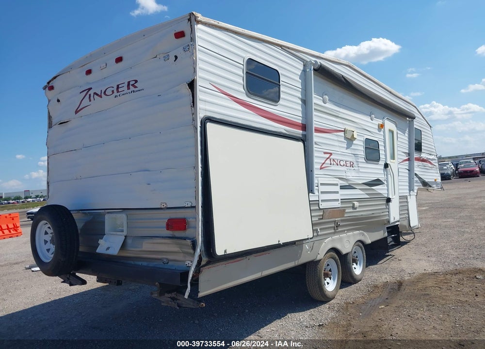 2010 CROSSROADS 5TH WHEEL TRAILER VIN: 4V0FC2529AA010521