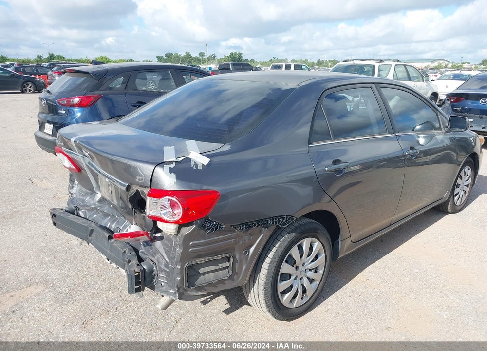 2013 TOYOTA COROLLA LE VIN: JTDBU4EE6DJ120054