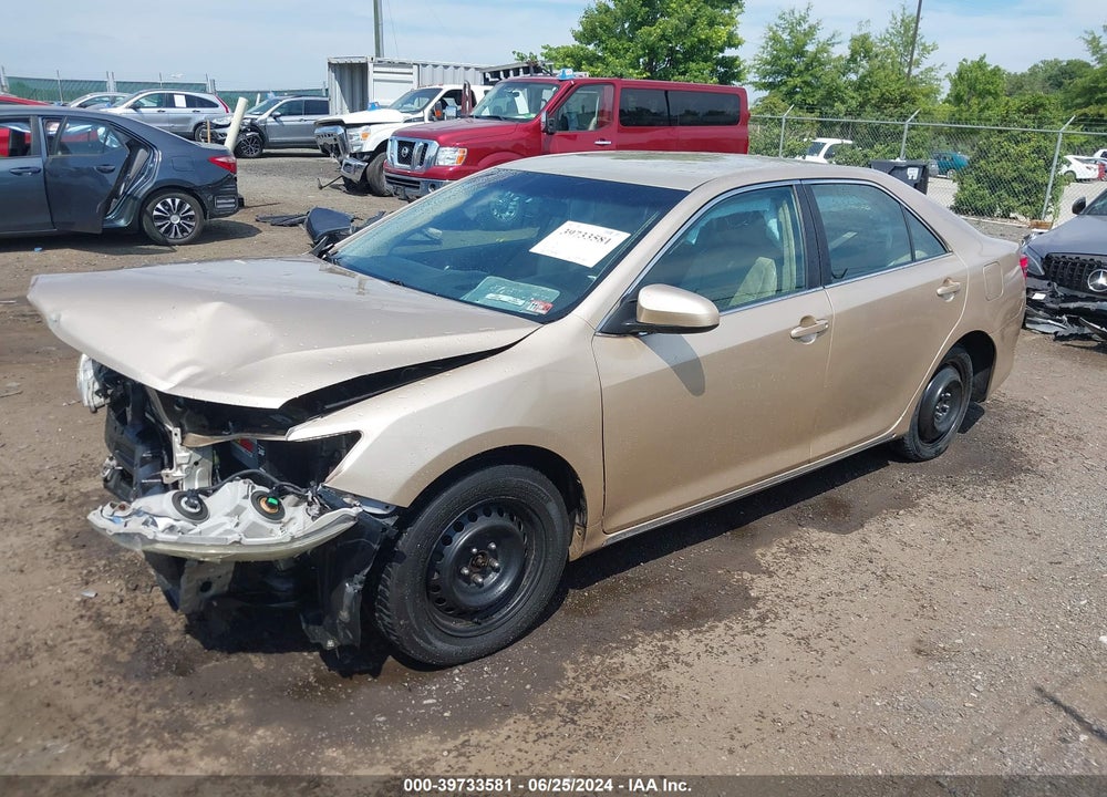 2012 TOYOTA CAMRY LE VIN: 4T4BF1FK4CR167076