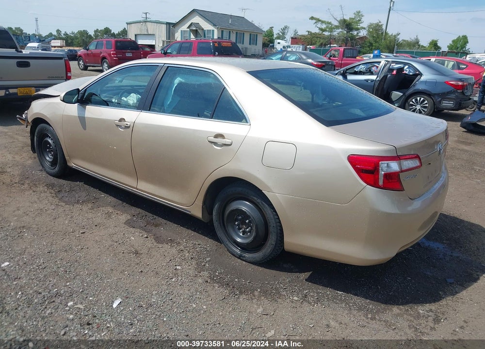 2012 TOYOTA CAMRY LE VIN: 4T4BF1FK4CR167076