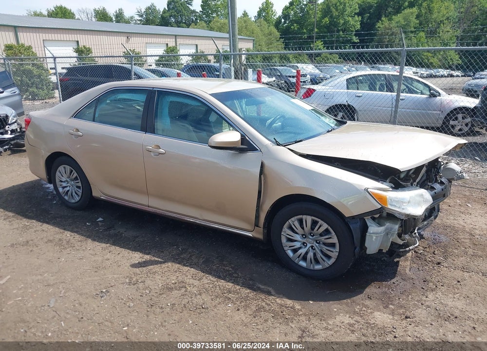 2012 TOYOTA CAMRY LE VIN: 4T4BF1FK4CR167076