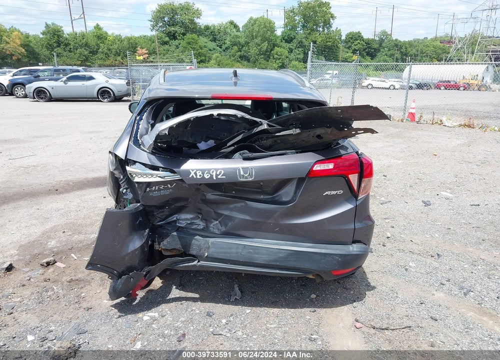 2017 HONDA HR-V EX-L VIN: 3CZRU6H7XHM733577