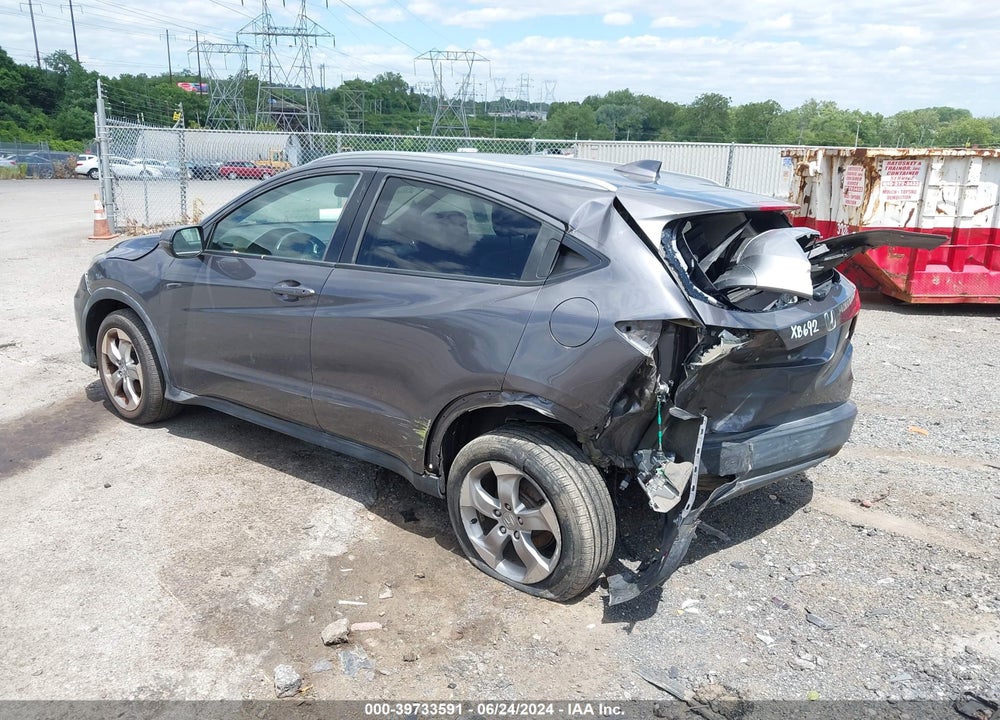 2017 HONDA HR-V EX-L VIN: 3CZRU6H7XHM733577