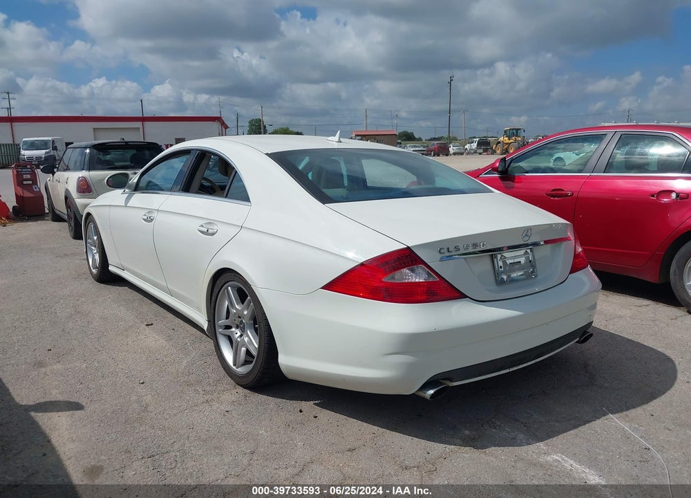 2007 MERCEDES-BENZ CLS 550 VIN: WDDDJ72X97A081270