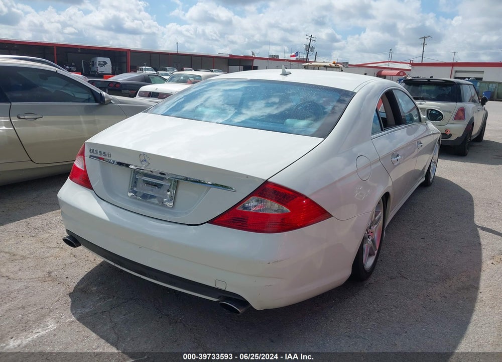 2007 MERCEDES-BENZ CLS 550 VIN: WDDDJ72X97A081270