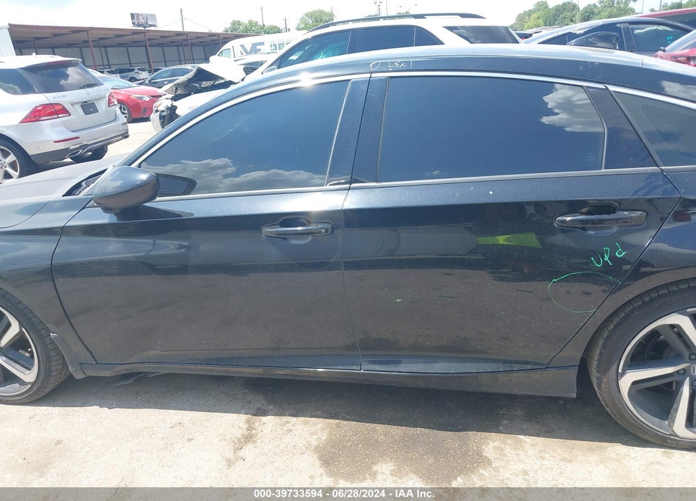 2019 HONDA ACCORD SPORT VIN: 1HGCV1F37KA166598
