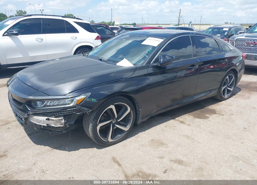 2019 HONDA ACCORD SPORT VIN: 1HGCV1F37KA166598