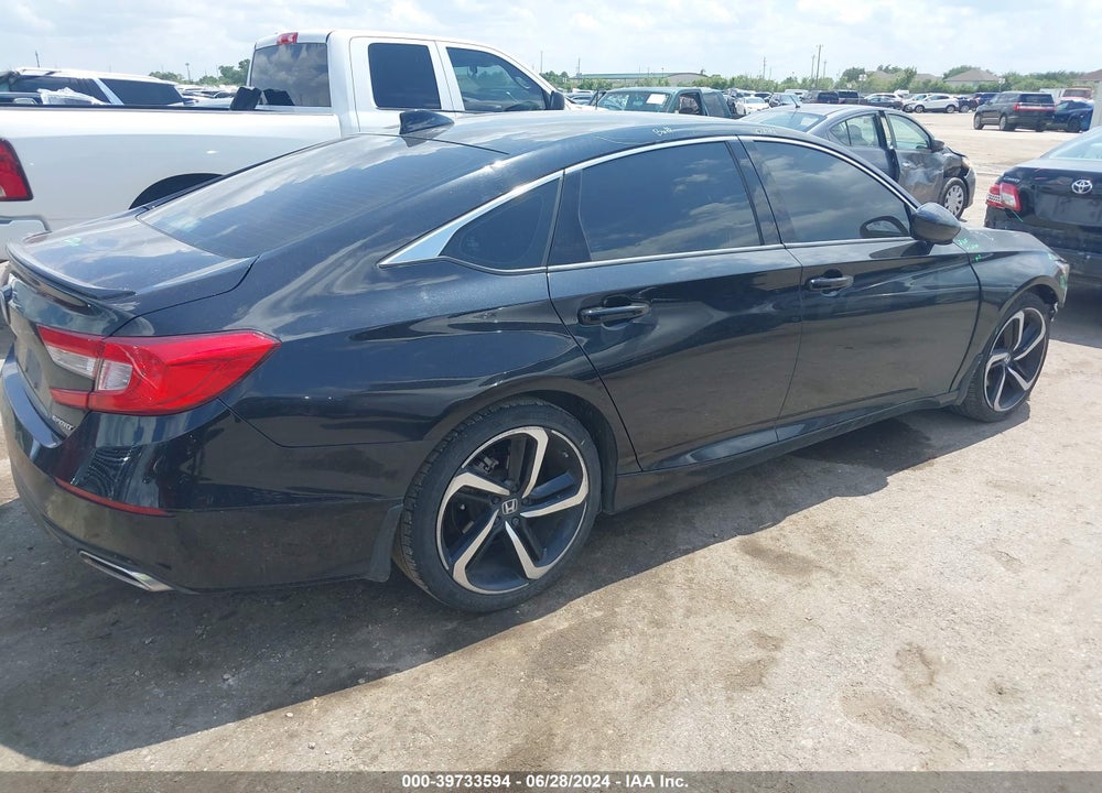 2019 HONDA ACCORD SPORT VIN: 1HGCV1F37KA166598