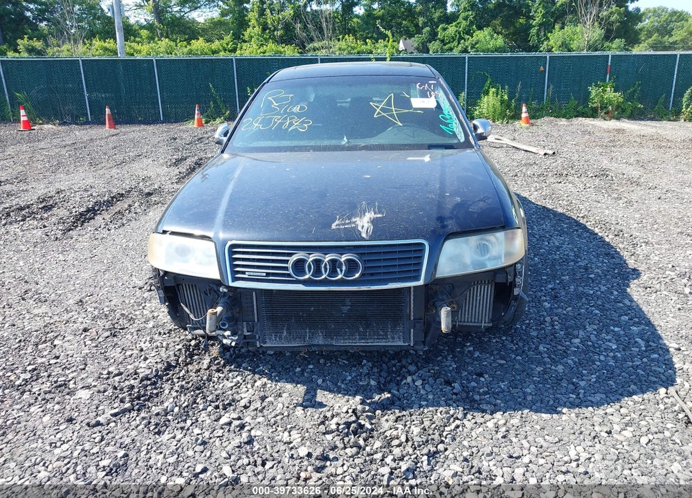 2001 AUDI A6 VIN: WAUED64B31N072434