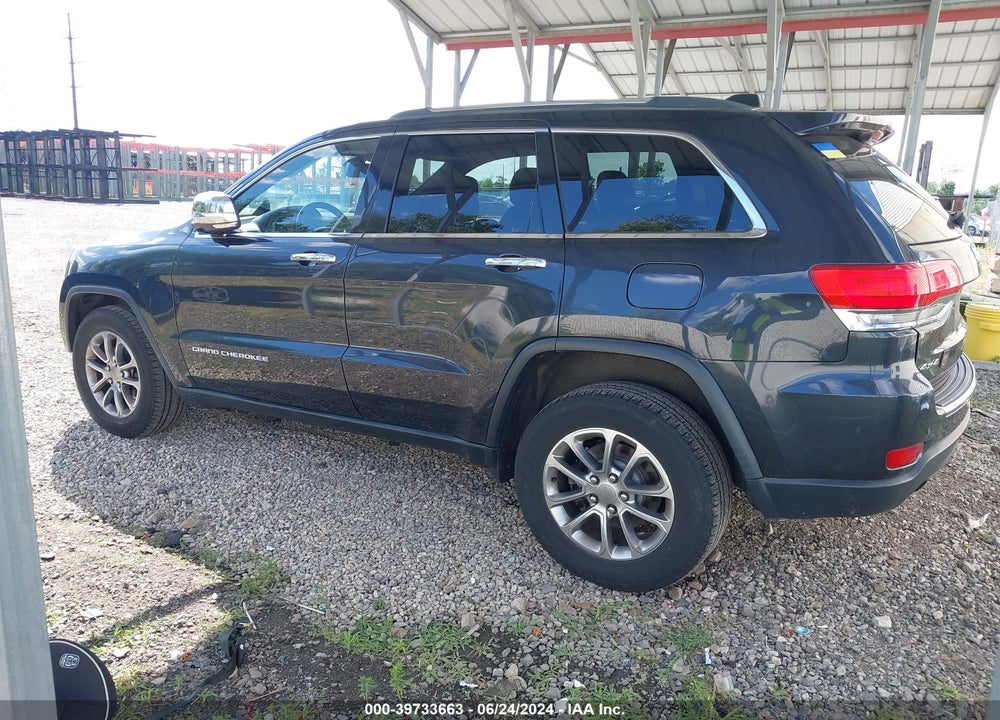 2014 JEEP GRAND CHEROKEE LIMITED VIN: 1C4RJFBG5EC483315