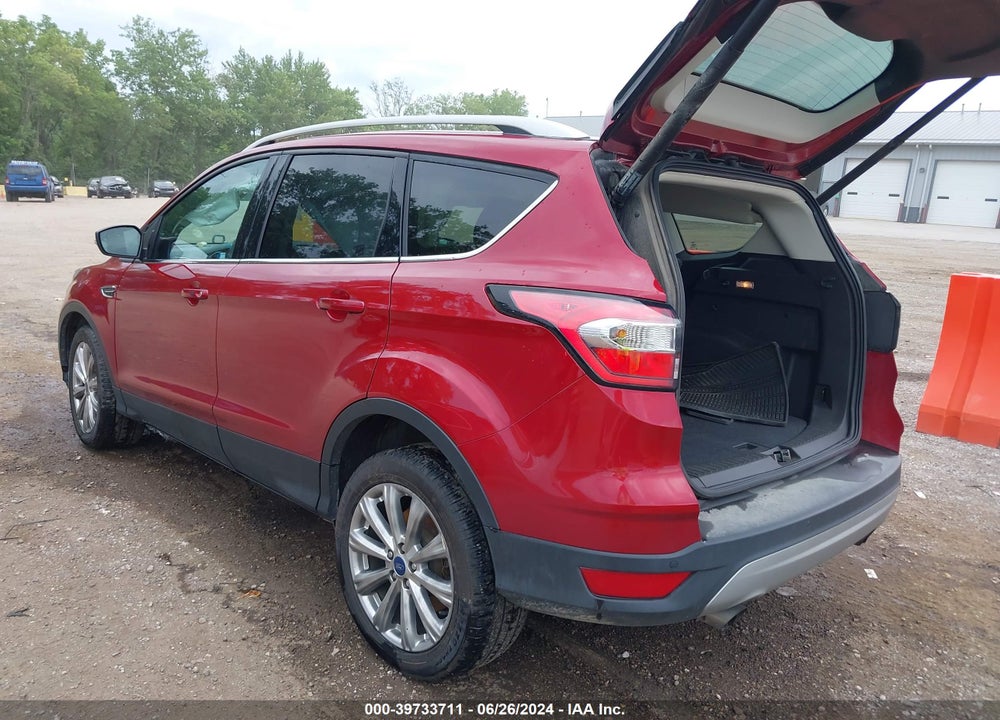 2017 ESCAPE FORD  TITANIUM VIN: 1FMCU9J97HUF05178