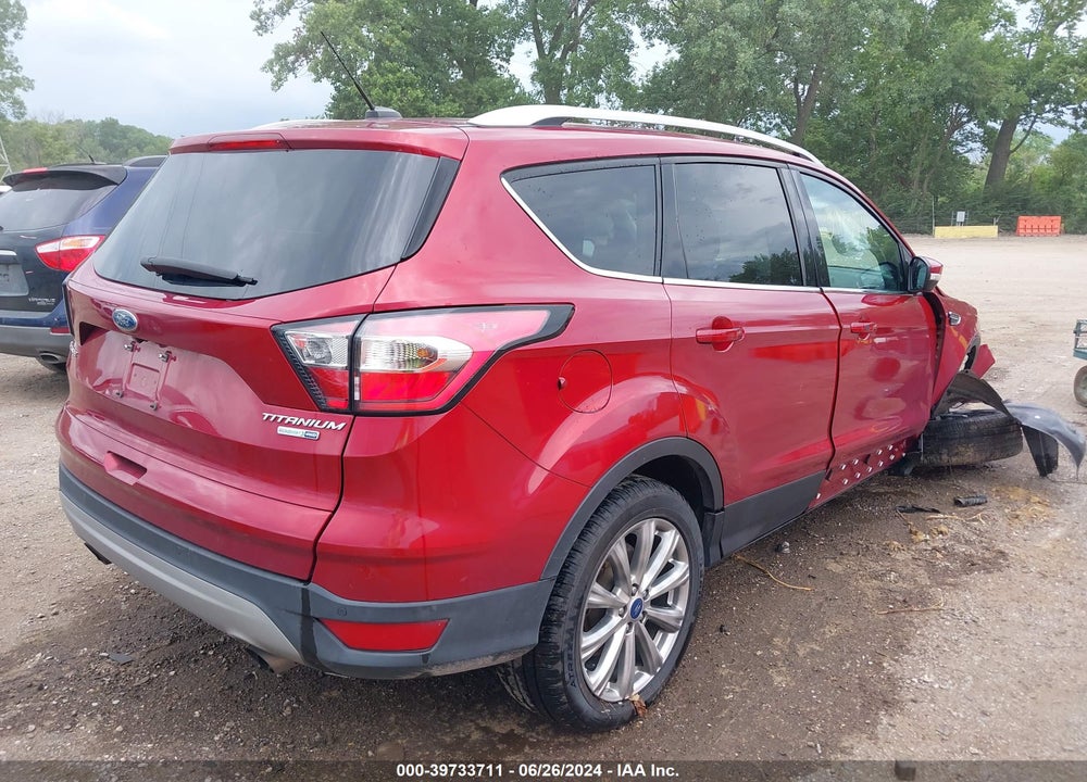 2017 ESCAPE FORD  TITANIUM VIN: 1FMCU9J97HUF05178