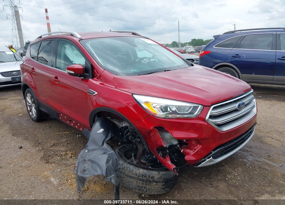 2017 ESCAPE FORD  TITANIUM VIN: 1FMCU9J97HUF05178